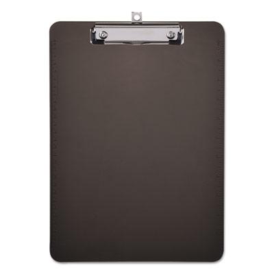 View larger image of Plastic Clipboard with Low Profile Clip, 0.5" Clip Capacity, Holds 8.5 x 11 Sheets, Translucent Black