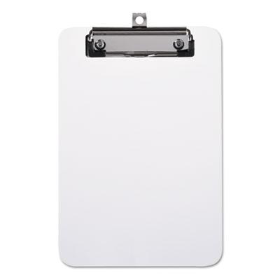 View larger image of Plastic Clipboard with Low Profile Clip, 0.5" Clip Capacity, Holds 5 x 8 Sheets, Clear