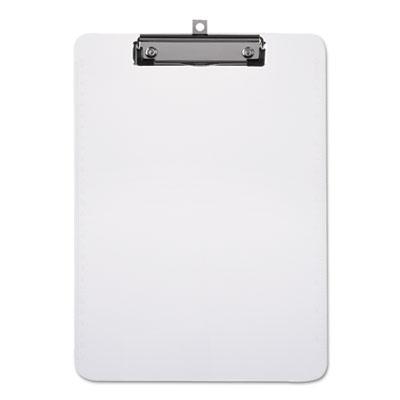 View larger image of Plastic Clipboard with Low Profile Clip, 0.5" Clip Capacity, Holds 8.5 x 11 Sheets, Clear