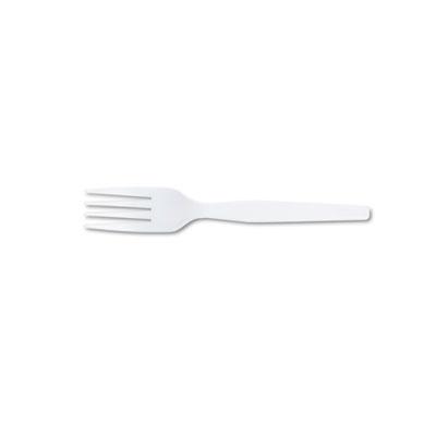View larger image of Plastic Cutlery, Heavy Mediumweight Fork, 1,000 Carton