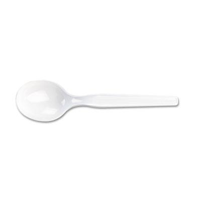 View larger image of Plastic Cutlery, Heavy Mediumweight Soup Spoon, 1,000/Carton