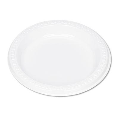 View larger image of Plastic Dinnerware, Plates, 6" dia, White, 125/Pack
