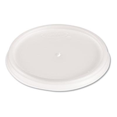 View larger image of Plastic Lids, 4oz Cups, Translucent, 100/Sleeve, 10 Sleeves/Carton