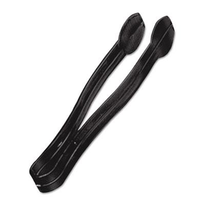 View larger image of Plastic Tongs, 9 Inches, Black, 48/Case