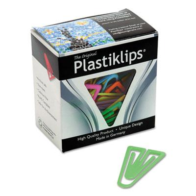 View larger image of Plastiklips Paper Clips, Extra Large, Smooth, Assorted Colors, 50/Box