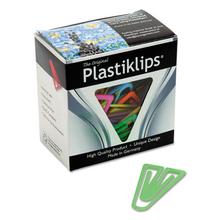 Plastiklips Paper Clips, Extra Large, Smooth, Assorted Colors, 50/Box