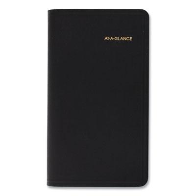 View larger image of Pocket-Size Monthly Planner, 6 x 3.5, Black Cover, 13-Month (Jan to Jan): 2023 to 2024