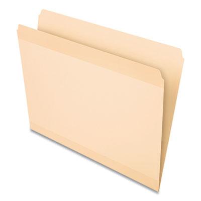 View larger image of Poly Reinforced File Folder, Straight Tab, Letter Size, Manila, 24/Pack