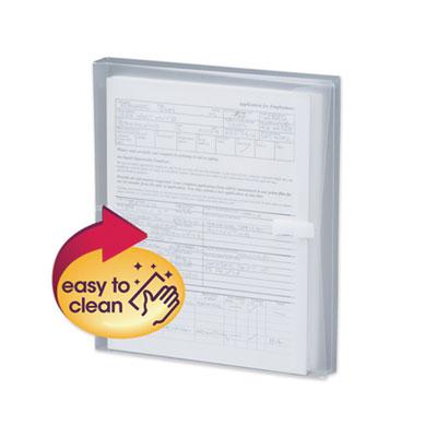 View larger image of Poly Side-Load Envelopes, Fold-Over Closure, 9.75 x 11.63, Clear, 5/Pack