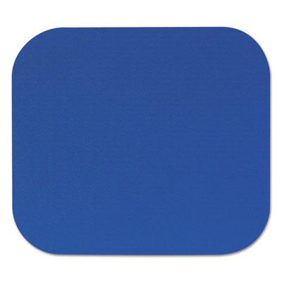 View larger image of Polyester Mouse Pad, Nonskid Rubber Base, 9 x 8, Blue