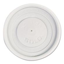 Polystyrene Vented Hot Cup Lids, 4oz Cups, White, 100/Pack, 10 Packs/Carton
