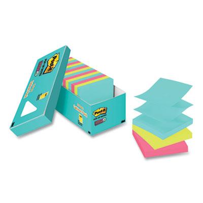 View larger image of Pop-up 3 x 3 Note Refill, Miami, 100 Notes/Pad, 18 Pads/Pack