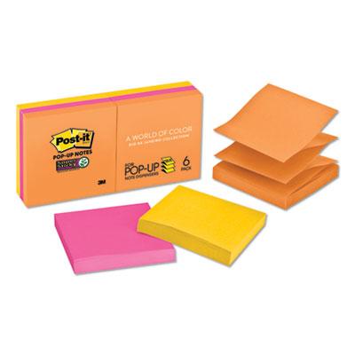View larger image of Pop-up 3 x 3 Note Refill, Rio de Janeiro, 90 Notes/Pad, 6 Pads/Pack