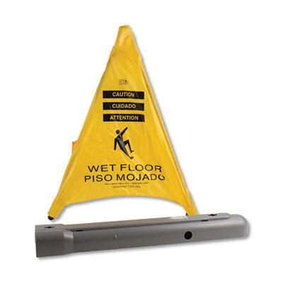 View larger image of Pop Up Safety Cone, 3" x 2 1/2" x 20", Yellow