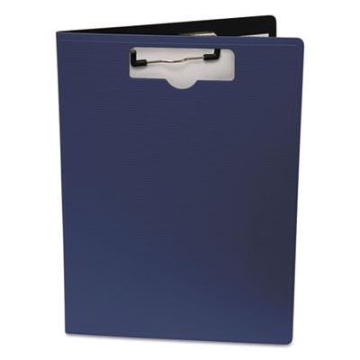 View larger image of Portfolio Clipboard with Low-Profile Clip, Portrait Orientation, 0.5" Clip Capacity, Holds 8.5 x 11 Sheets, Blue