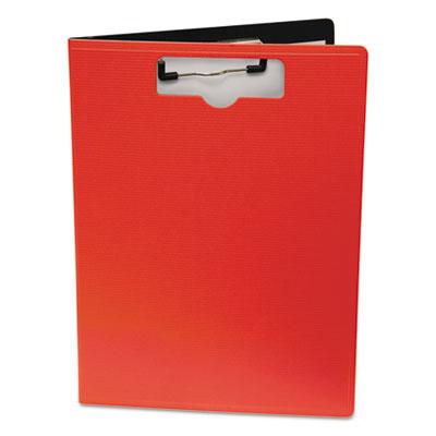 View larger image of Portfolio Clipboard with Low-Profile Clip, Portrait Orientation, 0.5" Clip Capacity, Holds 8.5 x 11 Sheets, Red