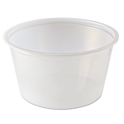 View larger image of Portion Cups, 4oz, Clear, 125/Sleeve, 20 Sleeves/Carton