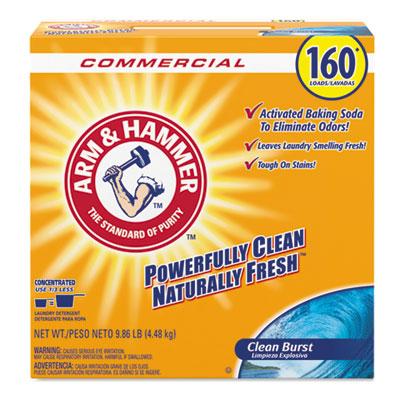 View larger image of Powder Laundry Detergent, Clean Burst, 9.86 lb, Box, 3/Carton