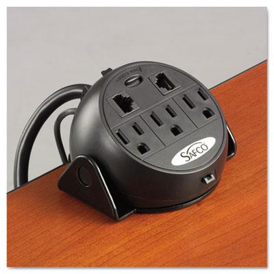 View larger image of Power Module, 3 Outlets, 2 RJ-45 Ports, 8 ft Cord