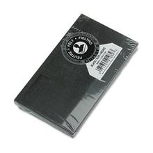 Pre-Inked Felt Stamp Pad, 6.25" x 3.25", Black