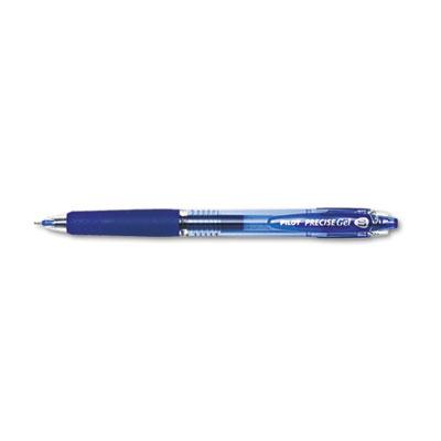 View larger image of Precise Gel BeGreen Gel Pen, Retractable, Fine 0.7 mm, Blue Ink, Translucent Blue Barrel, Dozen