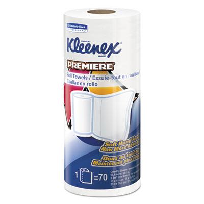 View larger image of Premiere Kitchen Roll Towels, 1-Ply, 11 x 10.4, White, 70/Roll, 24 Rolls/Carton