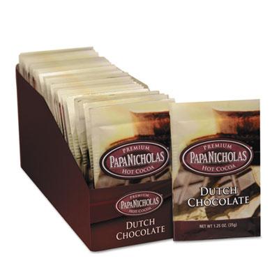 View larger image of Premium Hot Cocoa, Dutch Chocolate, 24/Carton