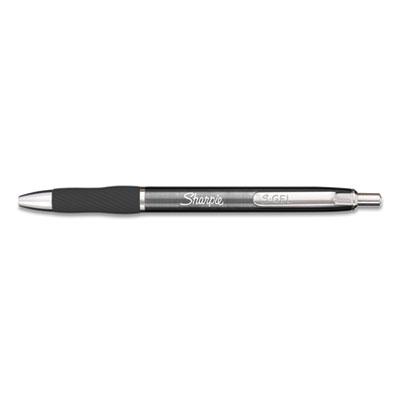 View larger image of Premium Metal Barrel Pen, Medium 0.7 mm, Black Ink, Gun Metal Gray Barrel, Dozen