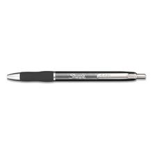 Premium Metal Barrel Pen, Medium 0.7 mm, Black Ink, Gun Metal Gray Barrel, Dozen
