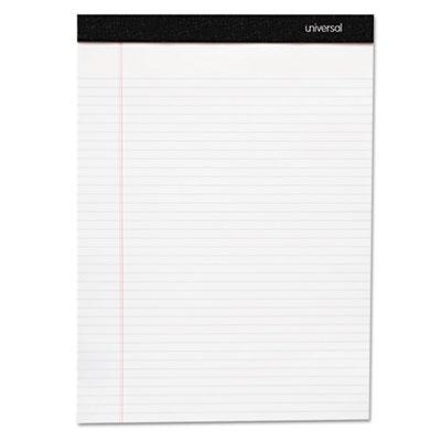 View larger image of Premium Ruled Writing Pads With Heavy-Duty Back, Wide/legal Rule, Black Headband, 50 White 8.5 X 11 Sheets, 6/pack