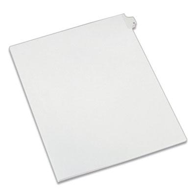 View larger image of Preprinted Legal Exhibit Side Tab Index Dividers, Allstate Style, 10-Tab, 2, 11 x 8.5, White, 25/Pack