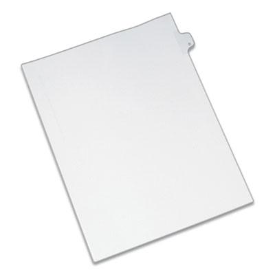 View larger image of Preprinted Legal Exhibit Side Tab Index Dividers, Allstate Style, 26-Tab, D, 11 x 8.5, White, 25/Pack