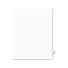 Preprinted Legal Exhibit Side Tab Index Dividers, Avery Style, 10-Tab, 23, 11 x 8.5, White, 25/Pack, (1023)