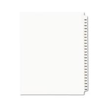 Preprinted Legal Exhibit Side Tab Index Dividers, Avery Style, 25-Tab, 126 to 150, 11 x 8.5, White, 1 Set, (1335)