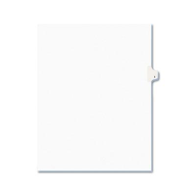 View larger image of Preprinted Legal Exhibit Side Tab Index Dividers, Avery Style, 26-Tab, I, 11 x 8.5, White, 25/Pack, (1409)