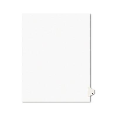View larger image of Preprinted Legal Exhibit Side Tab Index Dividers, Avery Style, 26-Tab, Y, 11 x 8.5, White, 25/Pack, (1425)