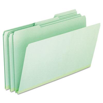 View larger image of Pressboard Expanding File Folders, 1/3-Cut Tabs, Legal Size, Green, 25/Box