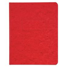 Pressboard Report Cover, Two-Piece Prong Fastener, 3" Capacity, 8.5 X 11, Executive Red/executive Red