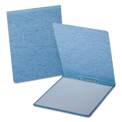 View larger image of Pressguard Report Cover With Reinforced Top Hinge, Two-Prong Metal Fastener, 2" Capacity, 8.5 X 11, Light Blue/light Blue
