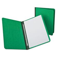 Heavyweight Pressguard And Pressboard Report Cover W/reinforced Side Hinge, 2-Prong Fastener, 3" Cap, 8.5 X 11, Light Green
