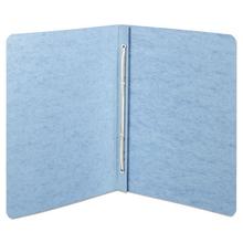 PRESSTEX Report Cover with Tyvek Reinforced Hinge, Top Bound, Two-Piece Prong Fastener, 2" Capacity, 8.5 x 11, Light Blue