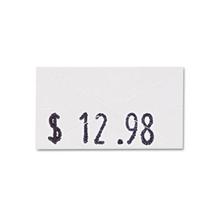 One-Line Pricemarker Labels, 0.44 x 0.81, White, 1,200/Roll, 3 Rolls/Box