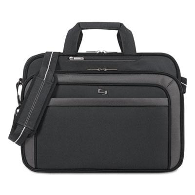 View larger image of Pro CheckFast Briefcase, 17.3", 17" x 5 1/2" x 13 3/4", Black