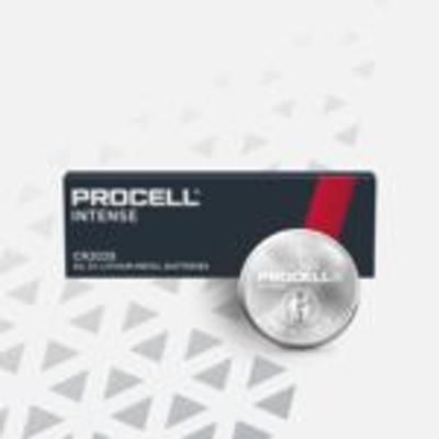 View larger image of Procell Intense, CR2025, Specialty Lithium Coin Battery, 3V, 5 Pack Tear Strip