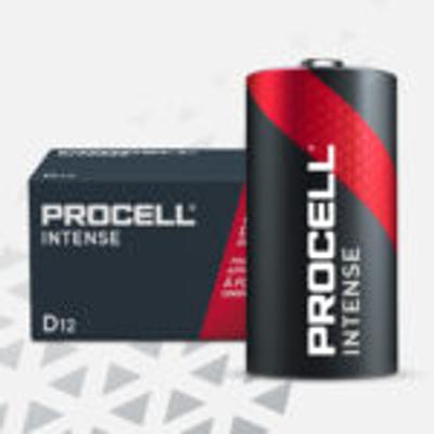 View larger image of Procell Intense, PX1300, Alkaline Battery, D, Bulk, 12/Box