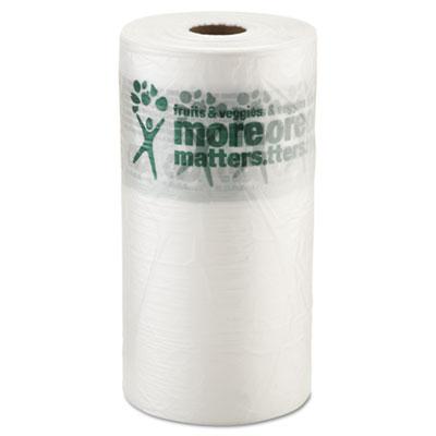 View larger image of Produce Bags, 9 microns, 10" x 15", Clear, 1,400 Bags/Roll, 4 Rolls/Carton