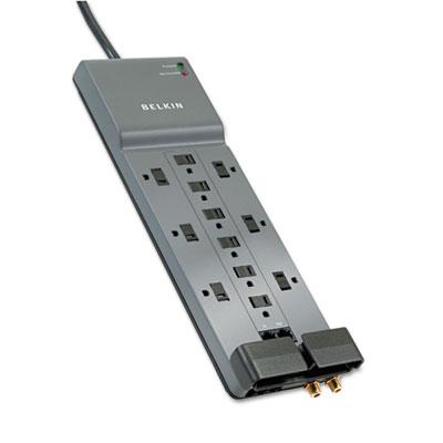 View larger image of Professional Series SurgeMaster Surge Protector, 12 Outlets, 10 ft Cord, Gray
