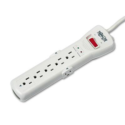 View larger image of Protect It! Surge Protector, 7 Outlets, 15 ft Cord, 2520 Joules, Light Gray