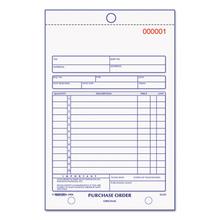Purchase Order Book, Three-Part Carbonless, 5.5 X 7.88, 1/page, 50 Forms