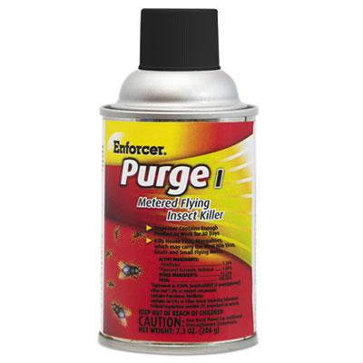 View larger image of Purge I Metered Flying Insect Killer, 7.3 oz Aerosol Spray, Unscented, 12/Carton